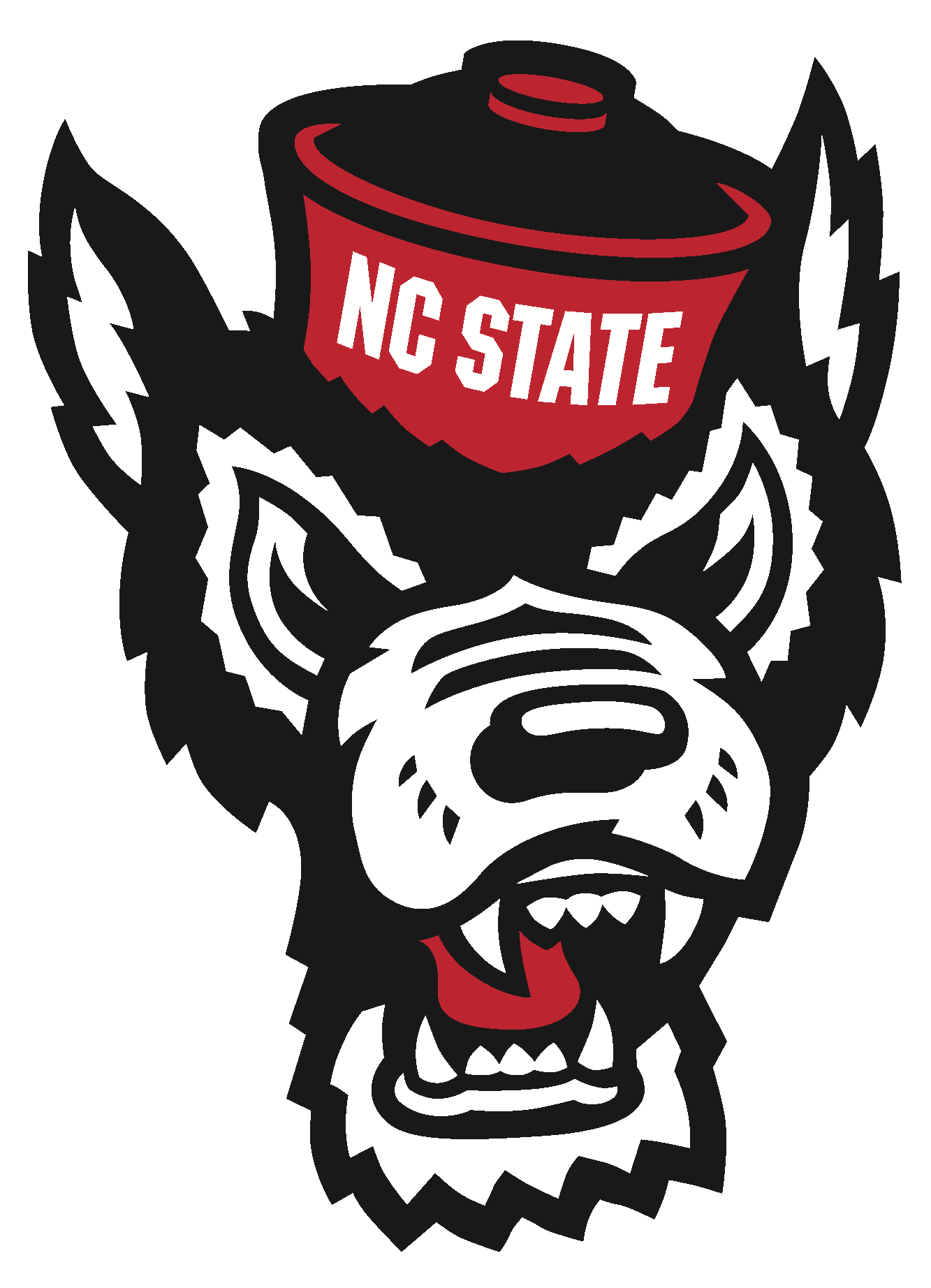 NC State Wolfpack Simple Logo Vector Logo